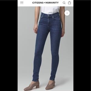Citizens of Humanity Rocket mid rise skinny 28